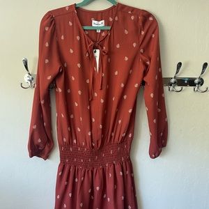 Veronica M Drop Waist Mini Dress